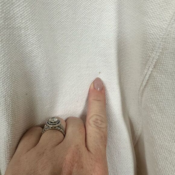 St. John Ivory Sportswear Top One Size Fits Most - Picture 6 of 6